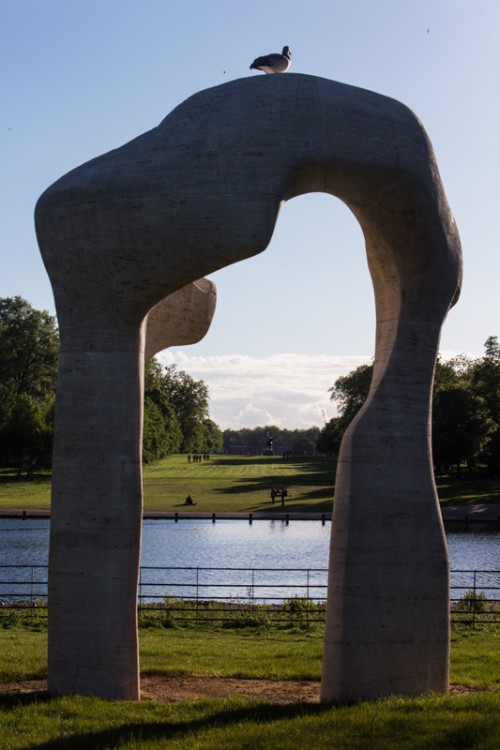 Arch by Henry Moore in Hyde Park