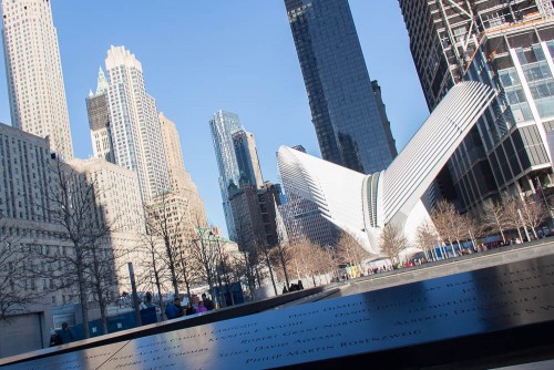 Gare du World Trade Center, New-York, du même architecte (Santiago Calatrava)