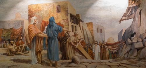 5-Simon de Cyrène aide Jésus à porter sa croix