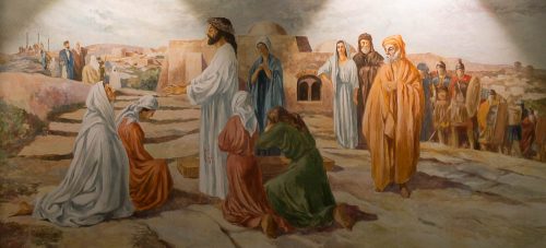 8-Jésus rencontre les femmes de Jérusalem qui pleurent